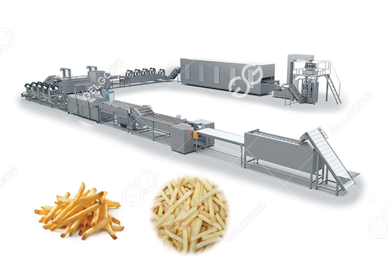 China Productielijn die van Henangelgoog de Verse Chips tot Frieten maken Hoge Automatisering leverancier